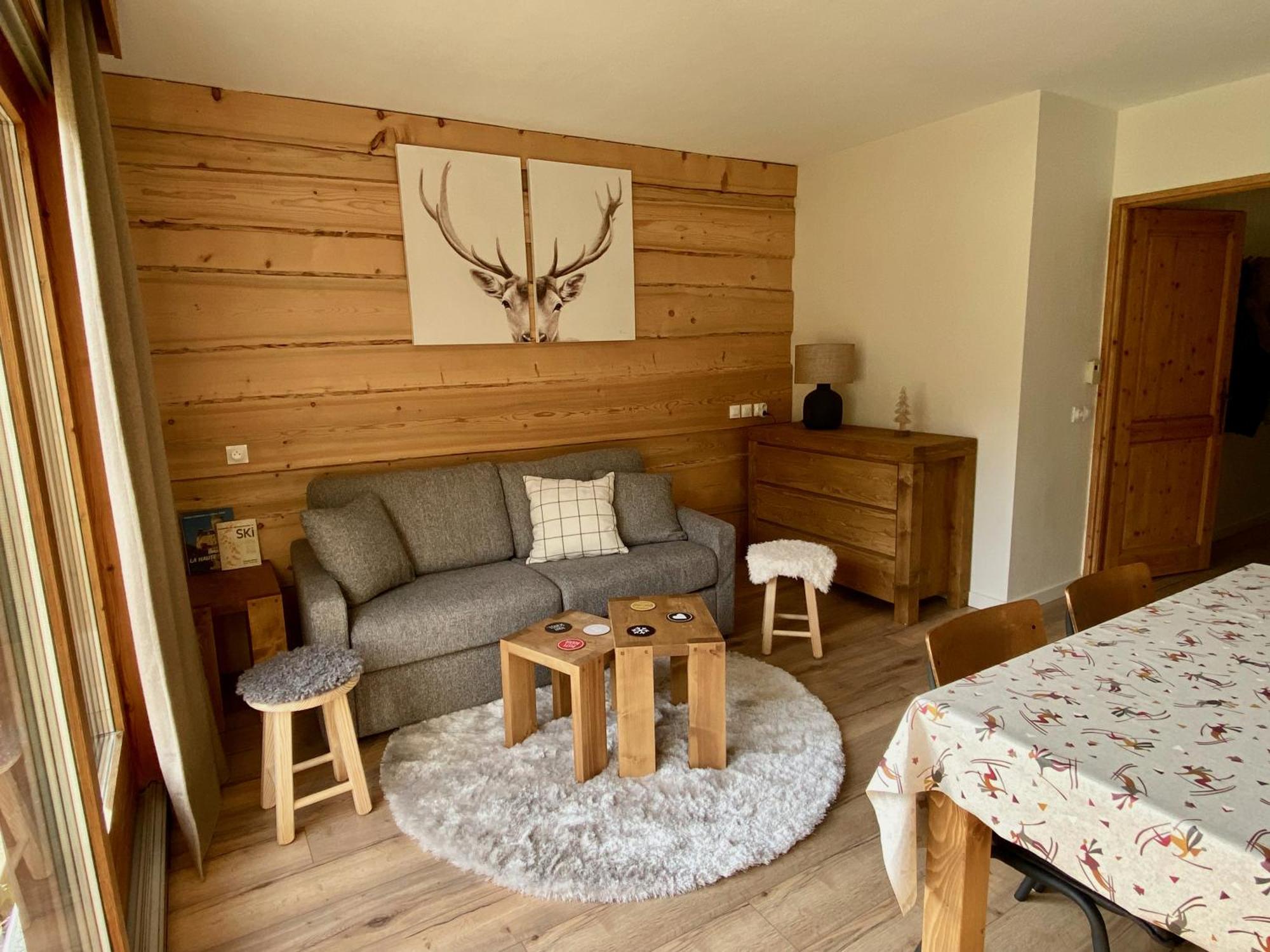 Appartement Renove T2, Vue Montagne Samoens Luaran gambar